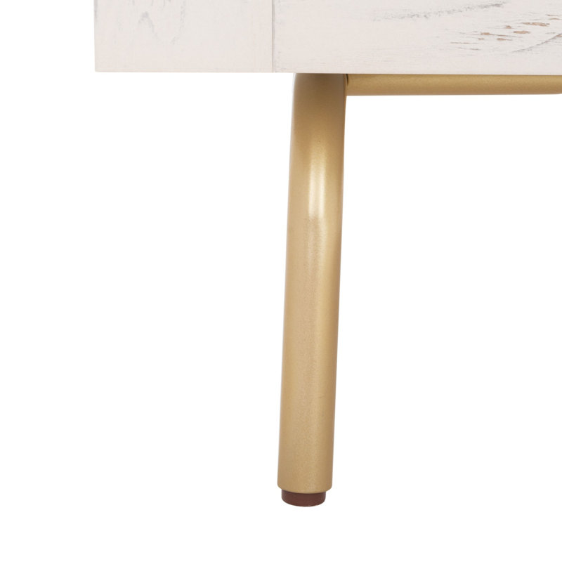 Bartelt 3 Drawer 36'' W Dresser, White/White Washed