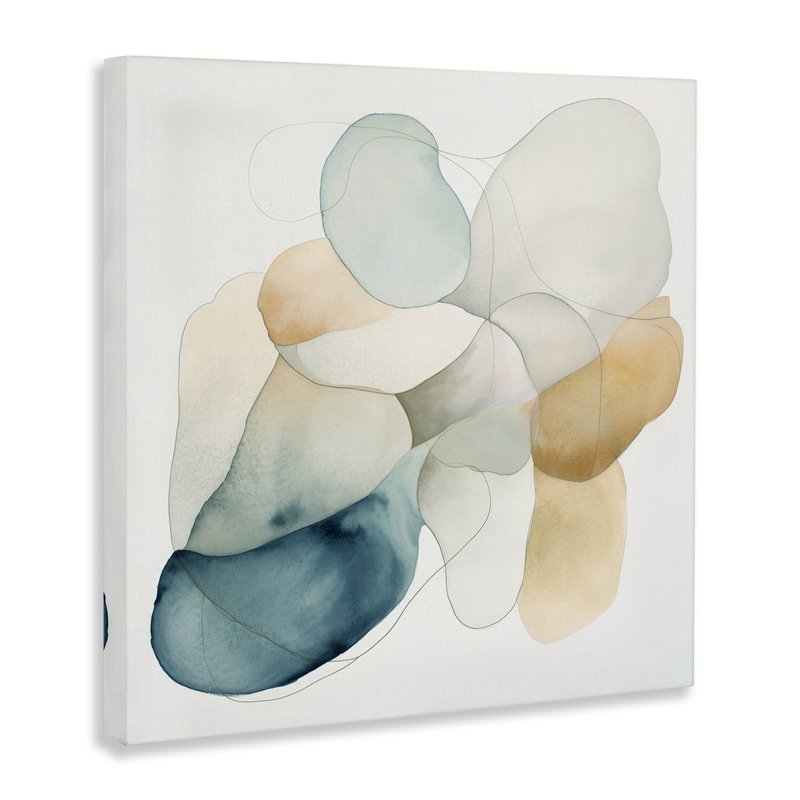 Art mural sur toile Minimal Contemporary, par Irena Orlov, H 17 po x l 17 po