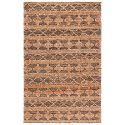 Hand-Woven Geometric Performance Rug