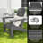 Hdpe Outdoor Adirondack Chair (Set Of 2)-1252501172