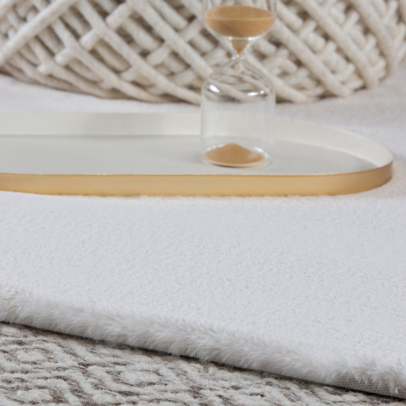 Cha Cha Hand Tufted Area Rug, Rectangle 120 x 170cm, Cream
