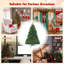 Arbre de Noël vert pin artificiel vert avec lumières DEL et pommes de pin-941277941