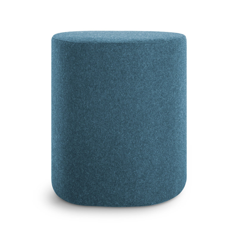 Swole Ottoman, Vesper Marine Blue