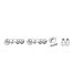 Cal Royal SDH20LR US32D GLASS SURFACE MOUNT STRAP WHEE