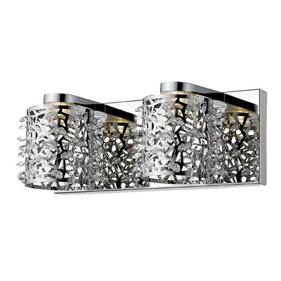 Éclairage pour meuble-lavabo 2 lumières Kimberlee