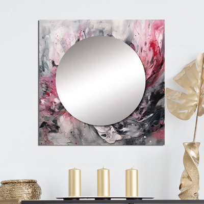 Ninia - miroir mural géométrique moderne pour salle de bain