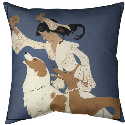Dog Biscuit Poster Euro Pillow Cover