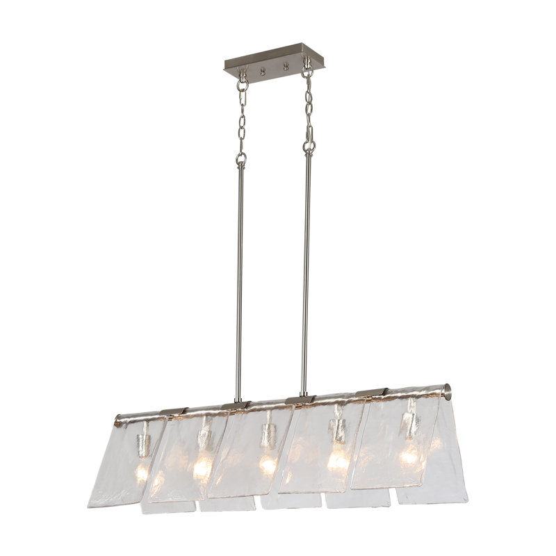 Luminaire suspendu linéaire à 5 lumières