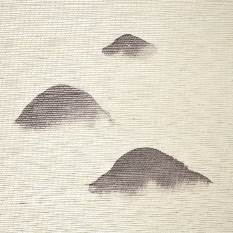 Kanji Sisal Panel Set, Ink