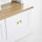 Hall Tree With Bench, APP-Controlled LED Coat Rack With 3 Cabinets & 9 Hooks, Wood, Modern Farmhouse, Mudroom-1610020111