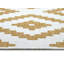 Reversible Flatweave Ocher/Ivory Rug-88123143