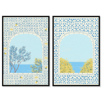 Mediterranean Window Set Set by Oliver Gal
