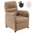 Modern Upholstered Teddy Fabric Recliner Manual Recliner-1061527133
