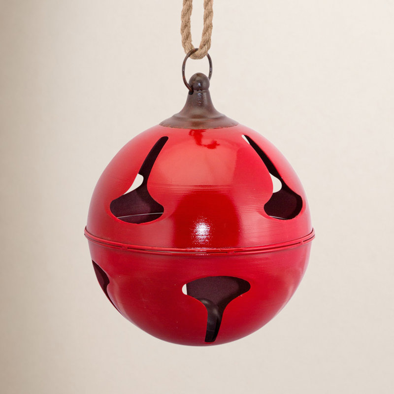 Boule, H 29 po x l 9 po x P 9 po, Rouge