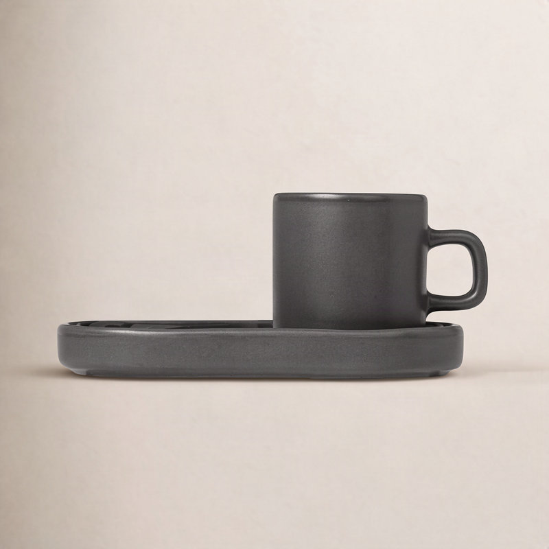 Pilar Ceramic Espresso Cup, Agave Green