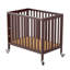 Hiltz Foldable Portable Crib With Mattress-1411241828