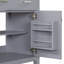 Ensemble de meuble-lavabo moderne 60 po avec lavabos doubles (séparés), lavabos doubles en céramique, tablette réglable, portes à fermeture en douceur et tiroir rabattable - Solution de salle de bain moderne pour salles de bain spacieuses-466932840