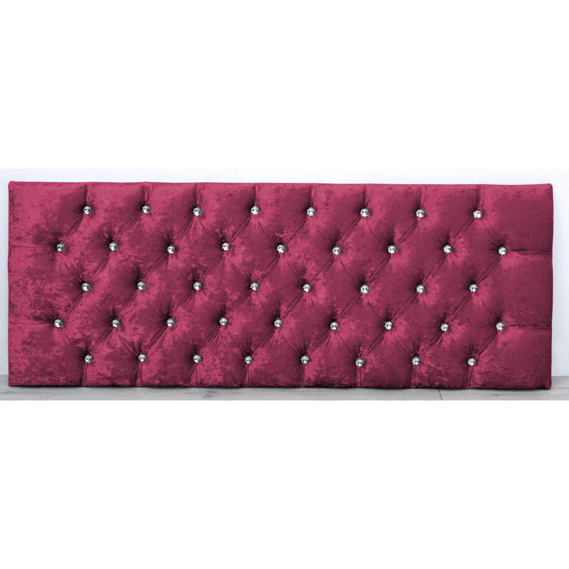 Dwyer Upholstered Headboard, Pink, Single (3')