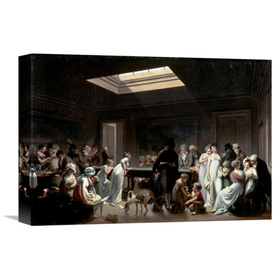 " A Game Of Billiards " by Louis Leopold Boilly