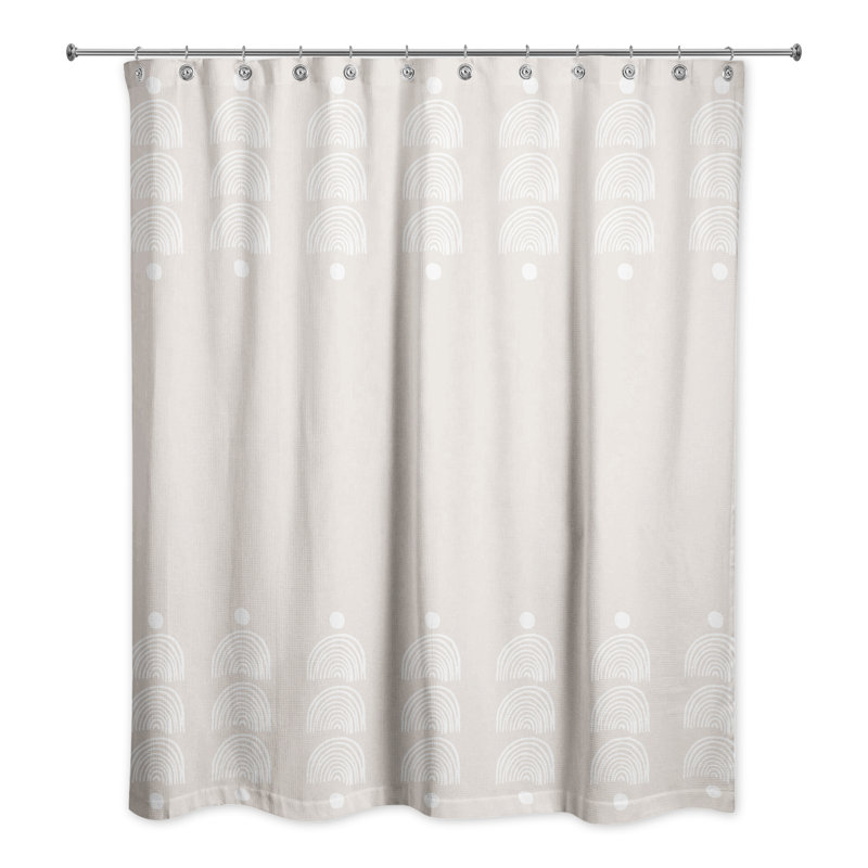 Rideau de douche simple Alashia
