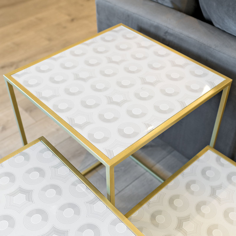LLB - NEST OF TABLES SET OF 3 PANTHEON