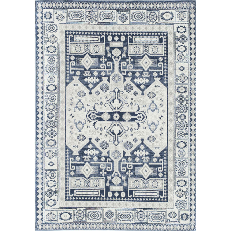 Gabriel Vintage Navy Koti Area Rug