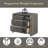 Jehoram Gray Finish Nightstand