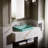 Vox Vitreous China Rectangular Vessel Bathroom Sink with Overflow-115248198-115248199