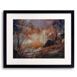 Autumn In The Wood Print by Pol Ledent
