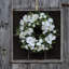 Couronne de pivoine blanche et rose en soie-938341011