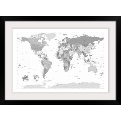 «World Map» par Bellen, impression