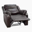  Fauteuil inclinable traditionnel 35 po en microfibre Karston-1113510136