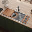 Ruvati Workstation Two-Tiered Ledge Kitchen Sink Drop-in Topmount 16 Gauge Stainless Steel-390534979