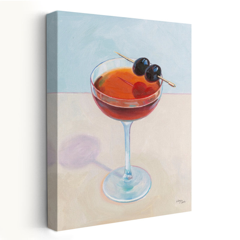 Cheers Ii Art, art abstrait contemporain, H 60 po x l 40 po