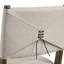 Ensemble de 2 chaises d'appoint Crispin Brown