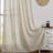 4 Pcs Semi Sheer Back Tab Curtain Panel Pair-956486493-956486489