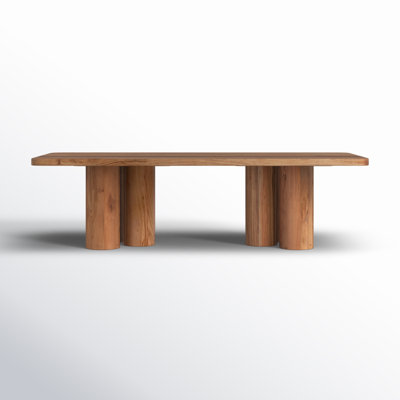 Pompano Solid Wood Single Coffee Table