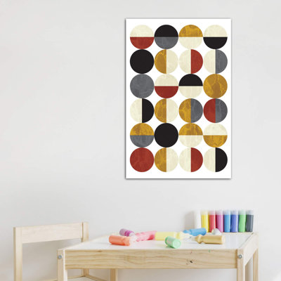 « demi-cercles », impression