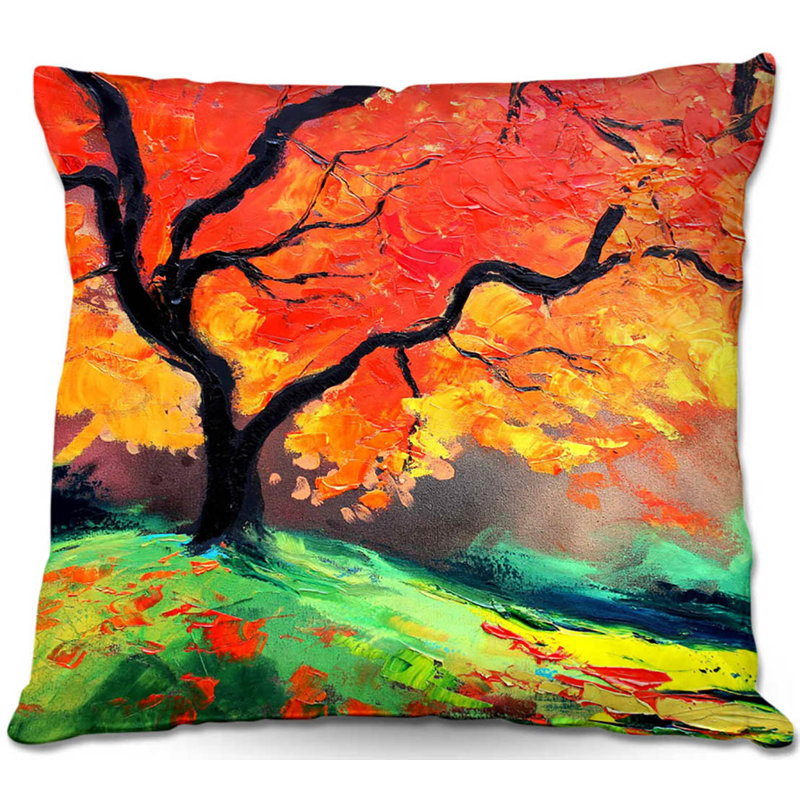 Coussin décoratif canapé automne, 18 po x 18 po