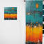 Aleen - Rideau obscurcissant en velours abstrait minimalisme - 1 panneau-1972575147