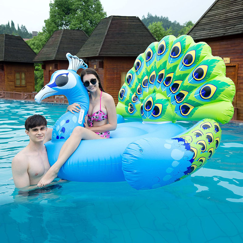 Giant Peacock Raft Inflatable
