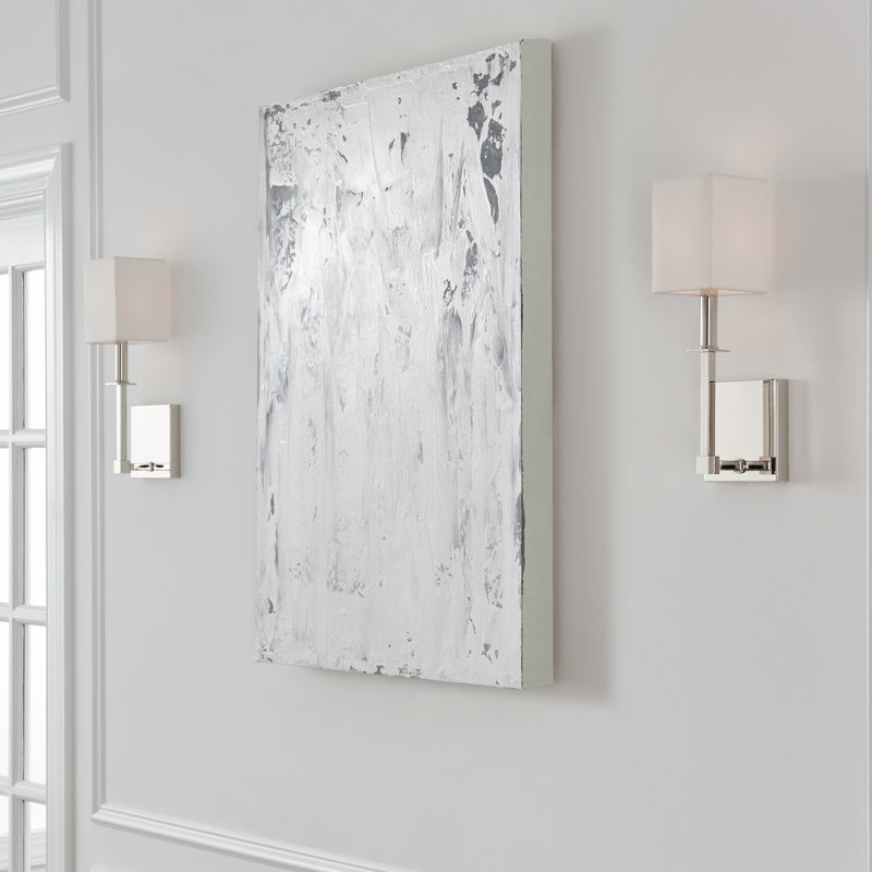 Quinn 1 - Light Armed Sconce, Polished Nickel