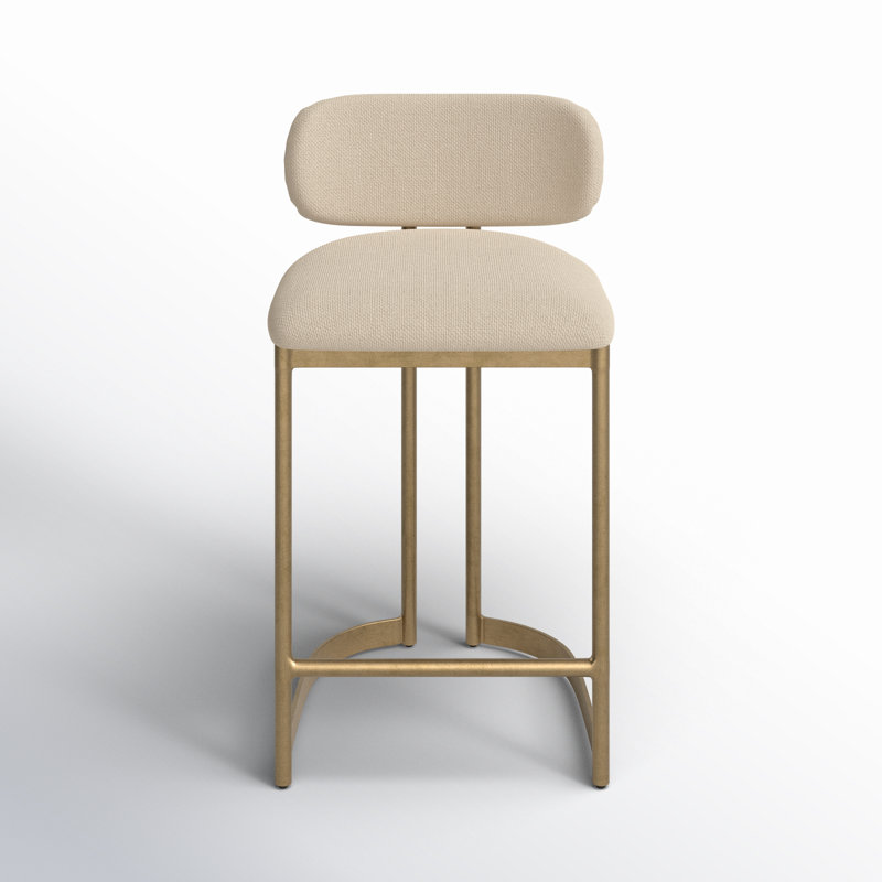 Tabouret de bar et de comptoir rembourré Margot, Tabouret de comptoir (assise de 24 po de hauteur)
