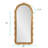 Palmette Arch Mirror