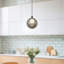 Bolla 6-in Gold dimmable LED Pendant-368780236