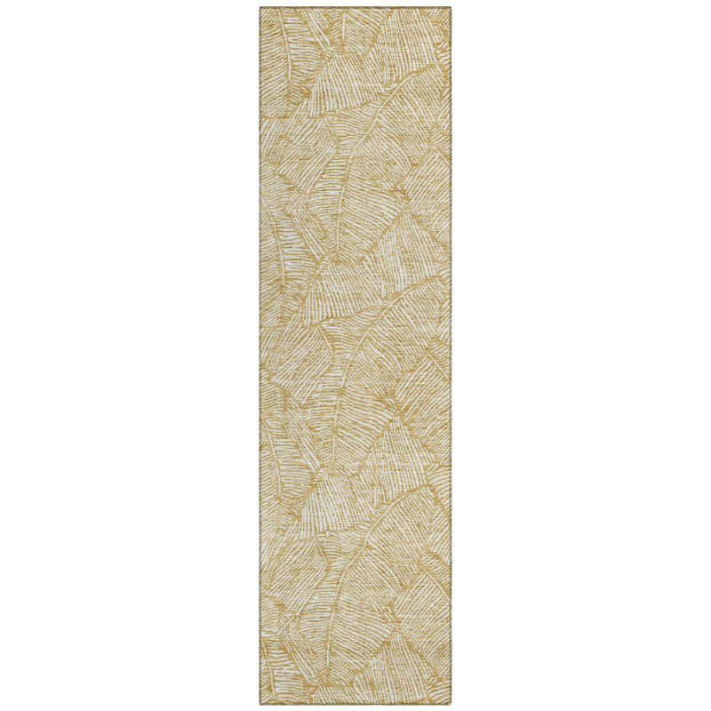 Colwart Floral Indoor / Outdoor Rug, Runner 2'3" x 7'6"