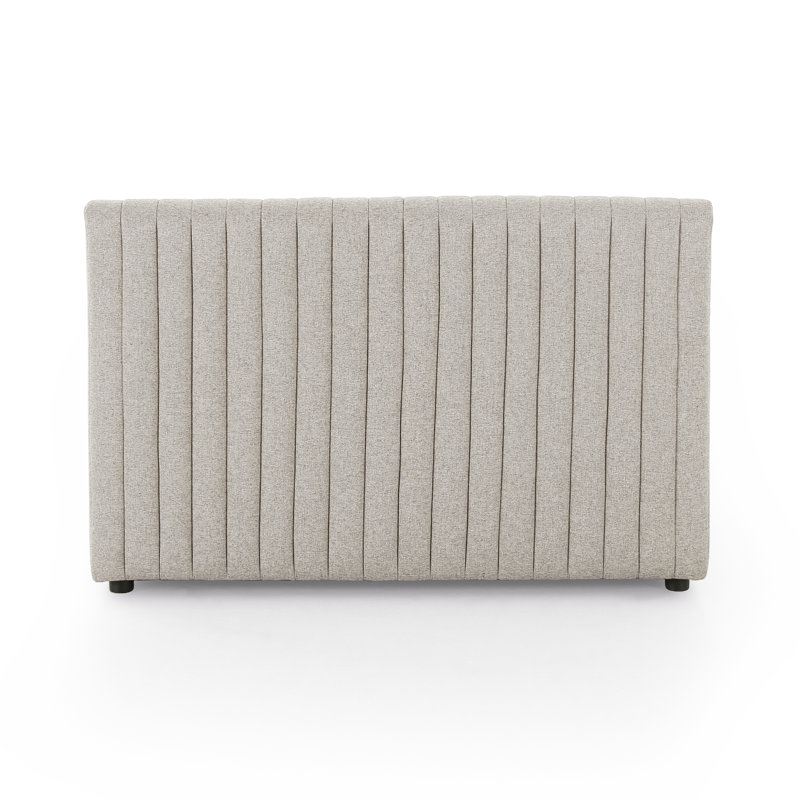 Augustine Upholstered Dining Bench, 31.5" H x 49" W x 28" D, Orly Natural Polyester