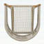 Ensemble de 2 chaises d'appoint élégantes pour l'extérieur-797362449