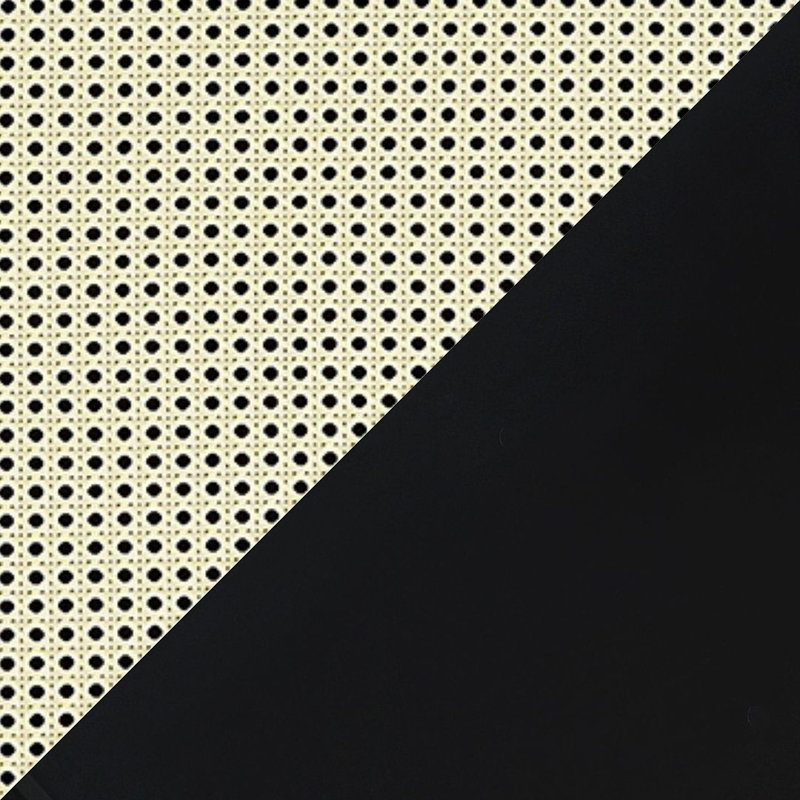 Cailidh 21.63'' W Solid Wood Nightstand, Black, Set of 1