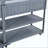 Kitchen Island Solid Wood Kitchen Cart With Stainless Table Top, Garden Potting Bench With Raised Shelf And Drawers, Grill Prep Table For BBQ, Party-514131794